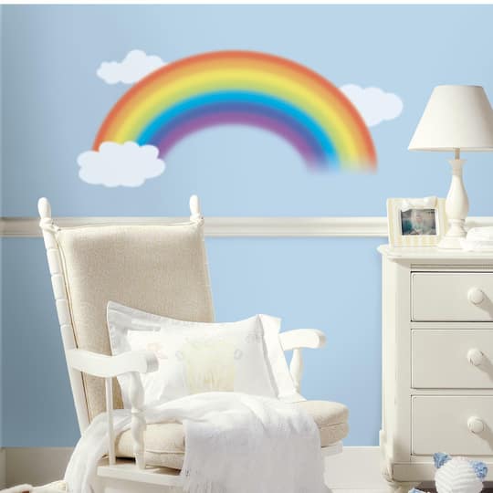 RoomMates Over The Rainbow Peel & Stick Giant Wall Decal